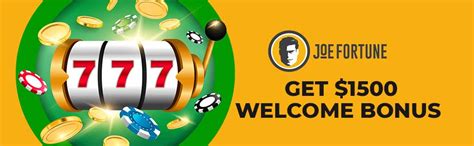 joe fortune casino sign up bonus|Online Slots Bonus: $5000 + 30 Free Spins .